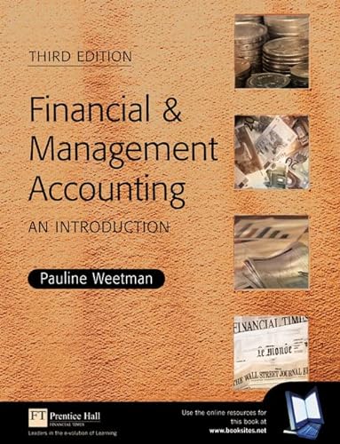 Beispielbild fr Financial and Management Accounting: An Introduction zum Verkauf von WorldofBooks