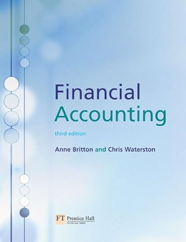 Beispielbild fr Financial Accounting zum Verkauf von WorldofBooks