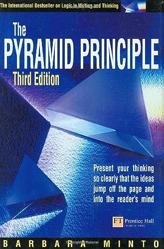 9780273659037: The pyramid principle: Third edition