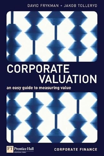 Stock image for Frykman: Corporate Valuation_p for sale by SecondSale