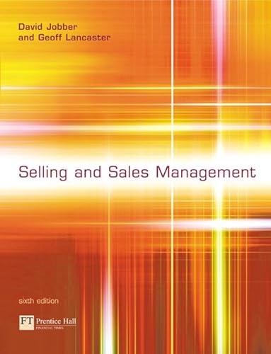 Stock image for Selling and Sales Management for sale by Goldstone Books