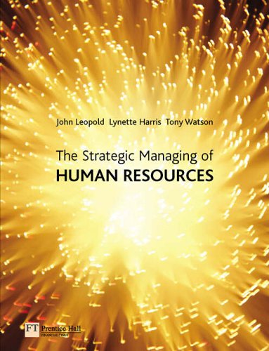 Stock image for The Strategic Managing of Human Resources for sale by AwesomeBooks