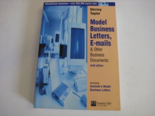 Imagen de archivo de Model Business Letters, E-Mails, and Other Business Documents a la venta por Better World Books