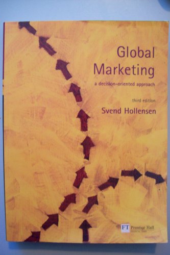 Beispielbild fr Global Marketing: A Decision Oriented Approach zum Verkauf von Sigrun Wuertele buchgenie_de