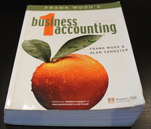 Beispielbild fr Business Accounting Volume 1: v. 1 zum Verkauf von AwesomeBooks