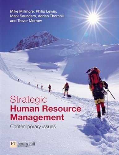 Imagen de archivo de Strategic Human Resource Management : Contemporary Issues a la venta por Better World Books: West