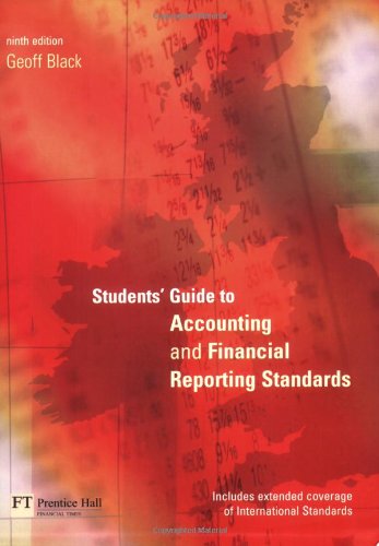 Imagen de archivo de Students' Guide to Accounting and Financial Reporting Standards a la venta por WorldofBooks