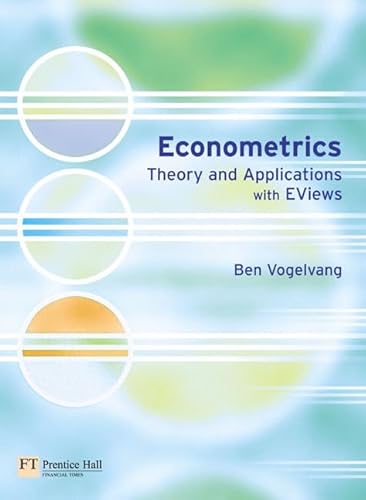 Beispielbild fr Econometrics: Theory and Applications with EViews zum Verkauf von SecondSale