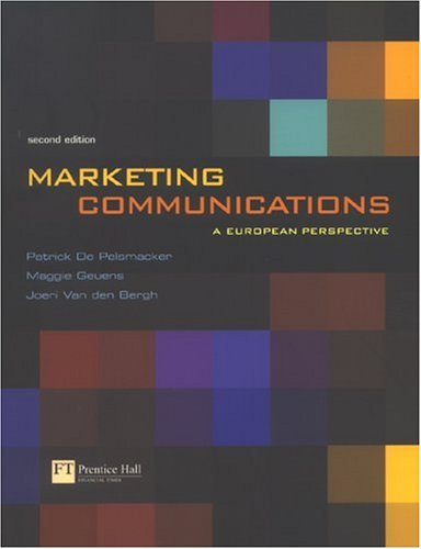 9780273685005: Marketing Communications: A European Perspective