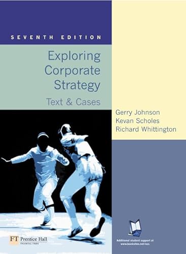 Stock image for Exploring Corporate Strategy: Text & Cases for sale by WorldofBooks