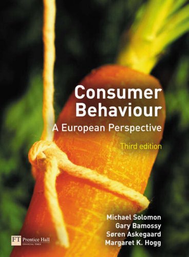 Beispielbild fr Consumer Behaviour : A European Perspective zum Verkauf von Better World Books Ltd