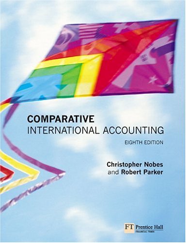 Beispielbild fr Comparative International Accounting zum Verkauf von AwesomeBooks