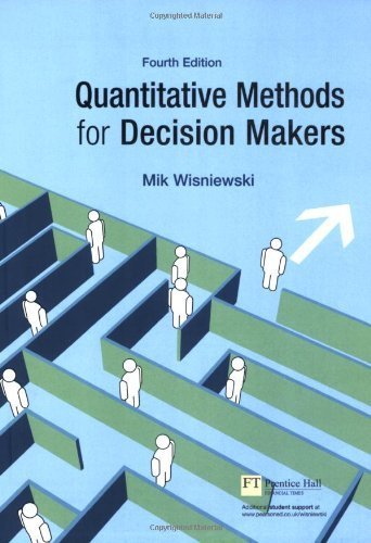 9780273687894: Quantitative Methods for Decision Makers