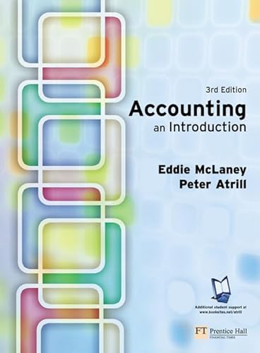 Beispielbild fr Accounting: An Introduction zum Verkauf von AwesomeBooks