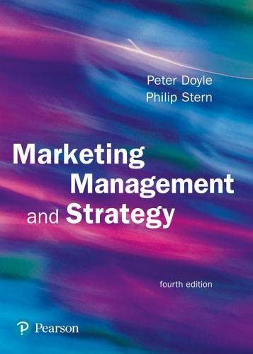 Imagen de archivo de Marketing Management and Strategy a la venta por ThriftBooks-Dallas