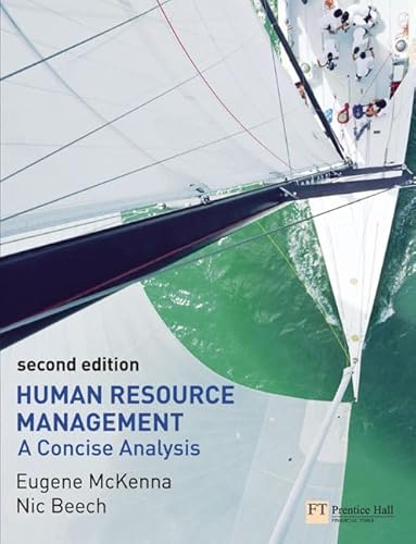 9780273694182: Human Resource Management: A Concise Analysis