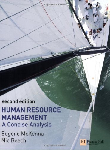 9780273694182: Human Resource Management: A concise analysis