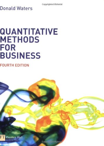 Stock image for Quantitative Methods for Business (4th Edition) for sale by BookHolders
