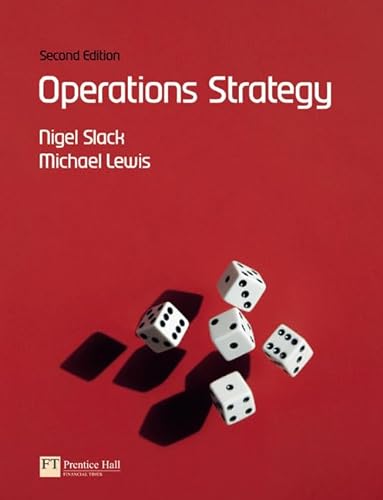 Stock image for Operations Strategy for sale by Austin Goodwill 1101