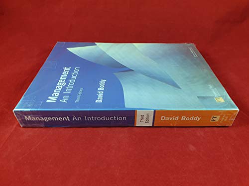 Stock image for Management: an introduction for sale by AwesomeBooks