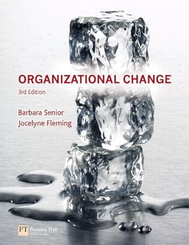 Beispielbild fr Organizational Change zum Verkauf von WorldofBooks