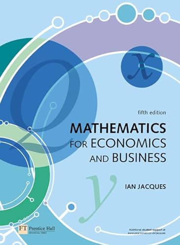 Stock image for Mathematics for Economics and Business for sale by WorldofBooks