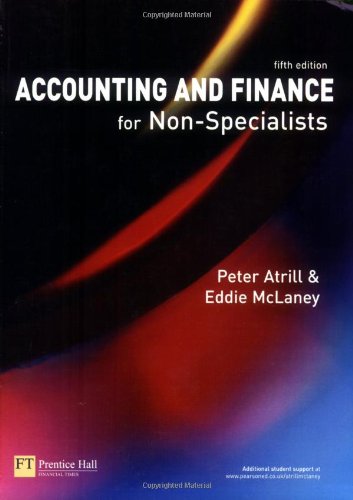 Imagen de archivo de Accounting and Finance for Non-Specialists a la venta por Better World Books: West