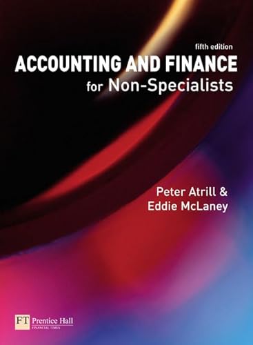 Stock image for Accounting and Finance for Non-Specialists for sale by Better World Books: West