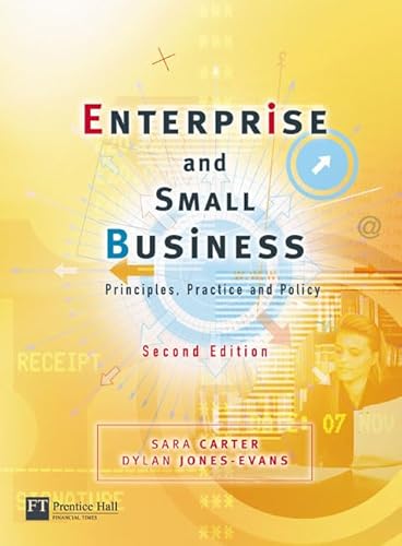 Stock image for Enterprise and Small Business : Principles, Practice and Policy for sale by Better World Books: West