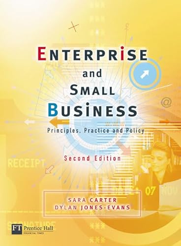 Stock image for Enterprise and Small Business: Principles, Practice and Policy for sale by Anybook.com