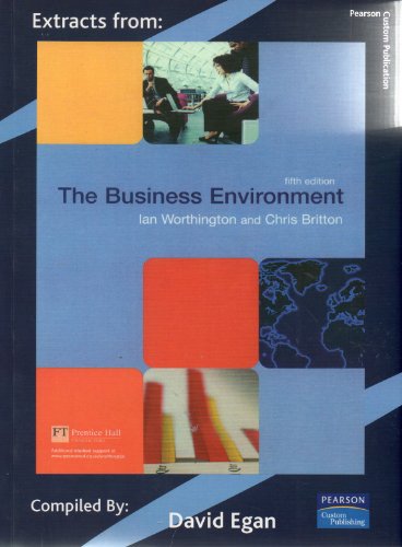 9780273704249: The Business Environment