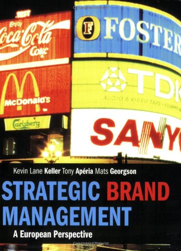 Beispielbild fr Strategic Brand Management: A European Perspective zum Verkauf von WorldofBooks