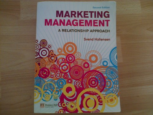 9780273706830: Marketing Management:A Relationship Approach