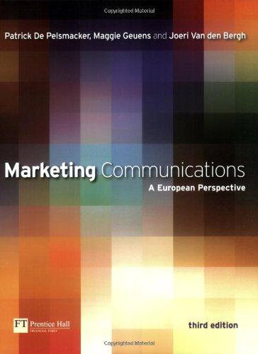 9780273706939: Marketing Communications: A European Perspective