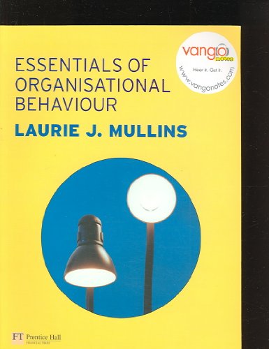 9780273707349: Essentials of Organisational Behaviour