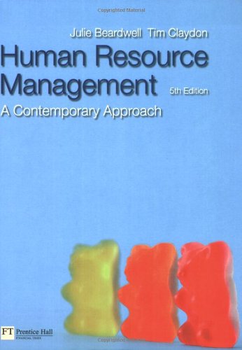 Beispielbild fr Human Resource Management: a contemporary approach zum Verkauf von WorldofBooks