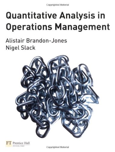 Stock image for Quantitative Analysis in Operations Management for sale by Reuseabook
