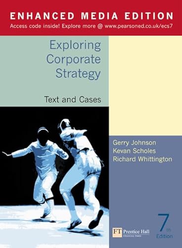 Imagen de archivo de Exploring Corporate Strategy: Text and Cases(Enhanced Media Edition) a la venta por WorldofBooks