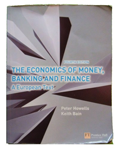 Imagen de archivo de The Economics of Money, Banking and Finance a la venta por Better World Books