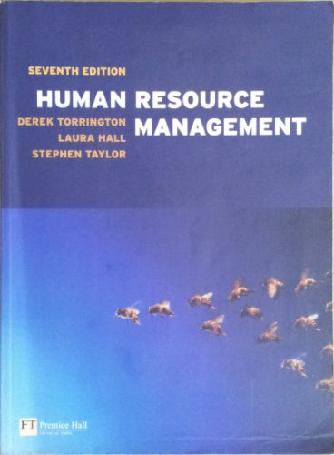 Beispielbild fr Human Resource Management zum Verkauf von AwesomeBooks