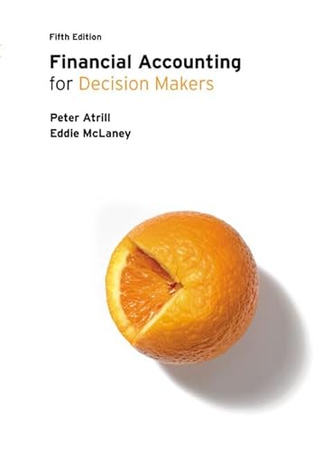 Beispielbild fr Financial Accounting for Decision Makers zum Verkauf von AwesomeBooks