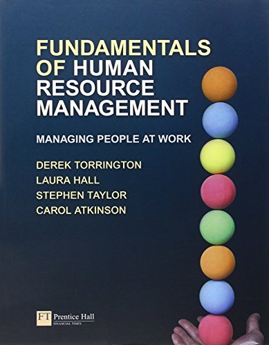 Immagine dell'editore per Fundamentals of Human Resource Management : Managing People at Work venduto da Better World Books Ltd