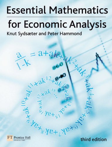 9780273713241: Essential Mathematics for Economic Analysis