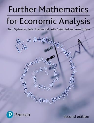 Beispielbild fr Further Mathematics for Economic Analysis (Financial Times) zum Verkauf von Monster Bookshop