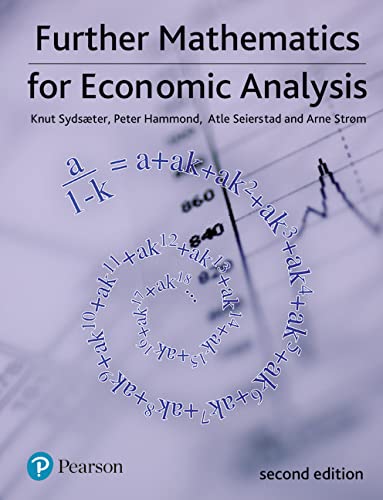 9780273713289: Further Mathematics for Economic Analysis