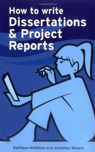 Stock image for How to Write Dissertations & Project Reports (Smarter Study Guides) for sale by WorldofBooks