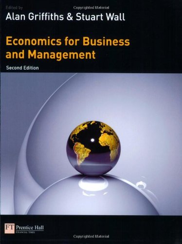 Imagen de archivo de Economics for Business and Management a la venta por AwesomeBooks