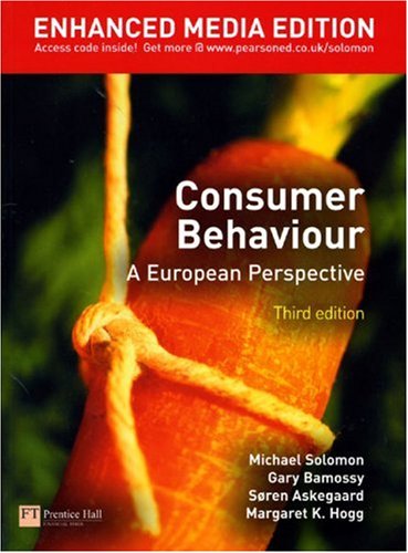 9780273714729: Solomon: Consumer Behaviour Enhanced Media Edition: A European Perspective