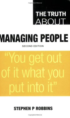9780273715320: Truth About Managing People