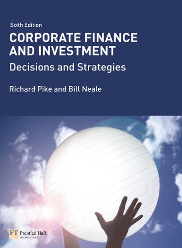 Beispielbild fr Corporate Finance and Investment: Decisions & Strategies zum Verkauf von WorldofBooks